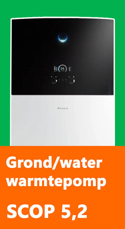 Wat is de scop van een geothermische grond/water warmtepomp?