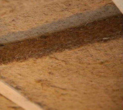 Houtvezel isolatie voor in een droge kruipruimte