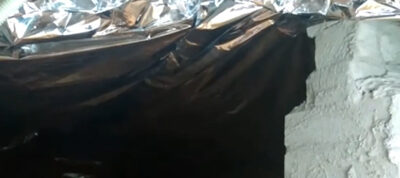 Vloerisolatie in de kruipruimte onder een bestaande vloer