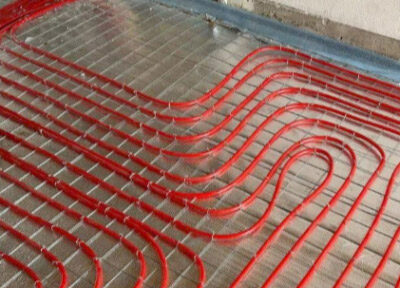 Vloerverwarmingsbuizen van water vloerverwarming