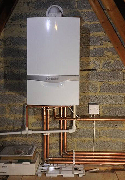 Cv-ketel op zolder in plaats van in de slaapkamer